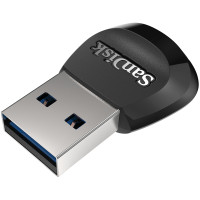Produktbild för SanDisk MobileMate kortläsare USB 3.2 Gen 1 (3.1 Gen 1) Svart