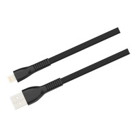 Produktbild för Havit kabel USB Lightning 1m Black Svart