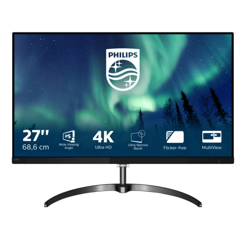 Philips Philips E Line 4K Ultra HD LED-skärm 276E8VJSB/00