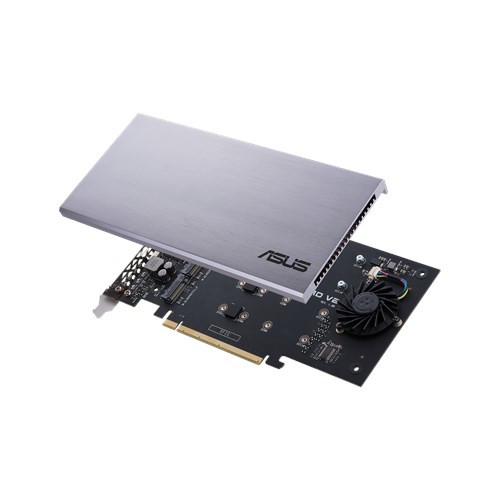 ASUSTeK COMPUTER ASUS HYPER M.2 X16 CARD V2 nätverkskort/adapters Intern