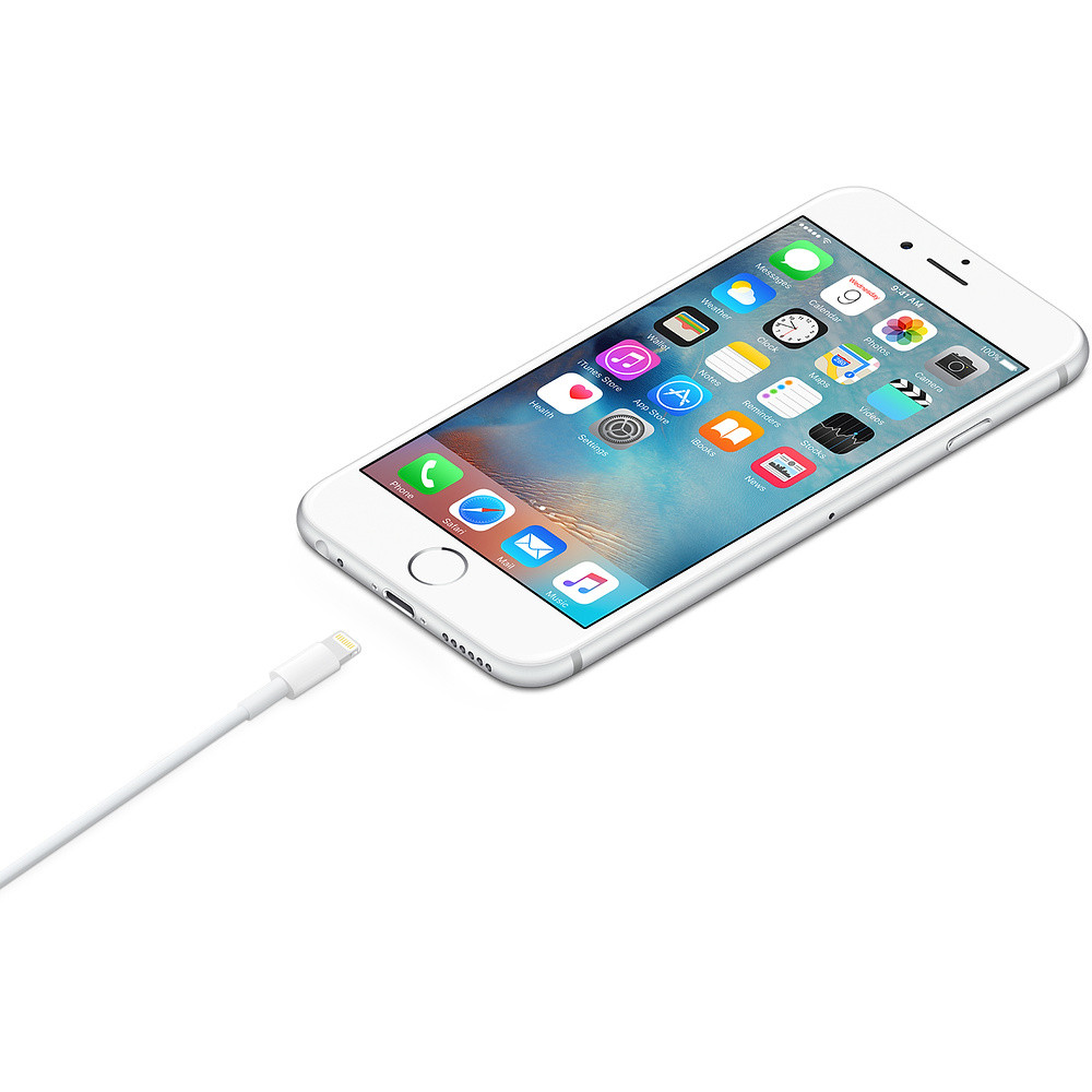 Produktbild för Apple MXLY2ZM/A belysningskabel 1 m Vit
