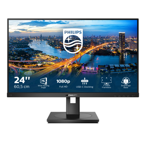 Philips Philips B Line 243B1/00 LED display 60,5 cm (23.8") 1920 x 1080 pixlar Full HD Svart