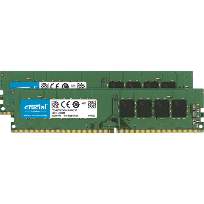 Produktbild för Crucial CT2K8G4DFRA32A RAM-minnen 16 GB 2 x 8 GB DDR4 3200 MHz