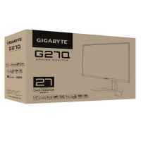 Miniatyr av produktbild för Gigabyte G27Q LED display 68,6 cm (27") 2560 x 1440 pixlar Quad HD Svart