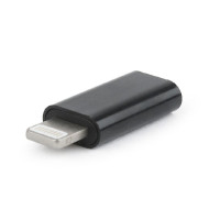 Miniatyr av produktbild för Gembird A-USB-CF8PM-01 kabelomvandlare (hane/hona) USB type-C 8 stift Svart
