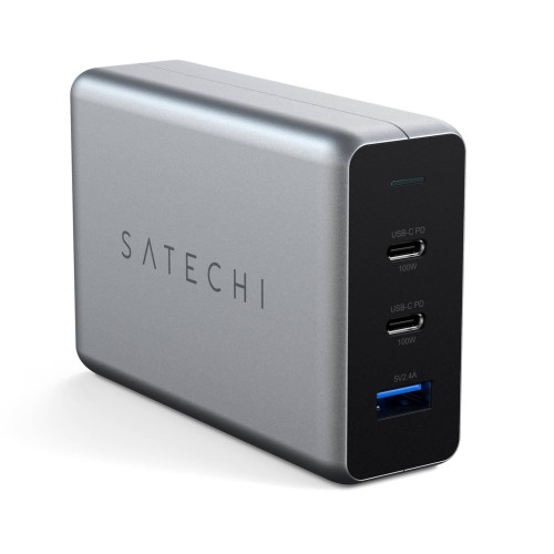 Satechi Satechi ST-TC100GM-EU mobilladdare Universal Grå AC Automatisk