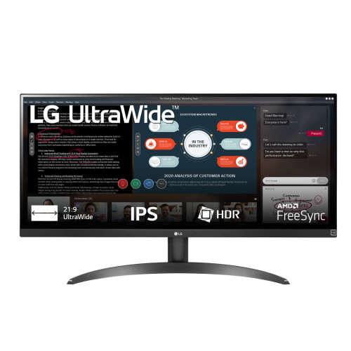 LG Electronics LG 29WP500-B platta pc-skärmar 73,7 cm (29") 2560 x 1080 pixlar UltraWide Full HD LED Svart