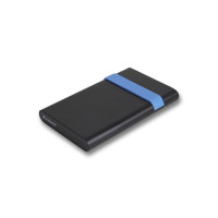 Miniatyr av produktbild för Verbatim Store'N'Go Enclosure Kit HDD- / SSD kabinett Svart, Blå 2.5"