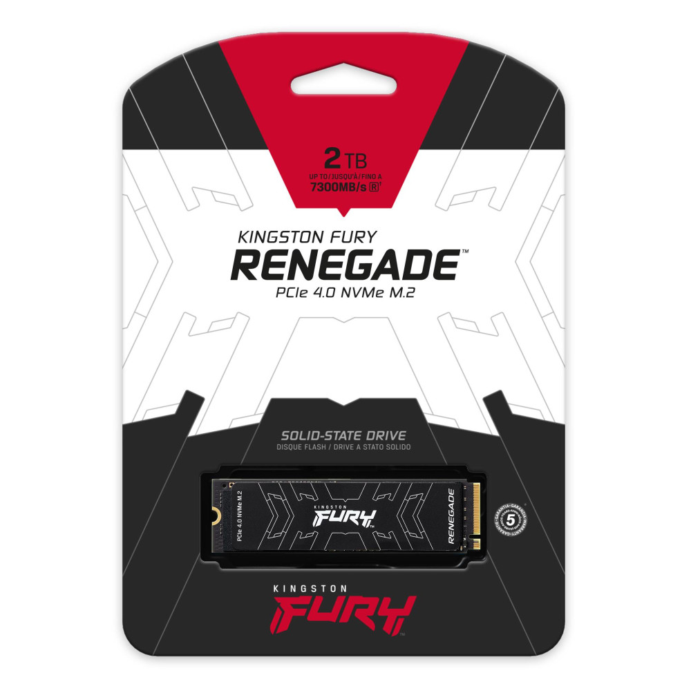Produktbild för Kingston Technology FURY Renegade M.2 2 TB PCI Express 4.0 3D TLC NVMe