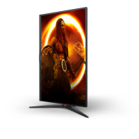Miniatyr av produktbild för AOC Q27G2S/EU platta pc-skärmar 68,6 cm (27") 2560 x 1440 pixlar Quad HD LED Svart, Röd