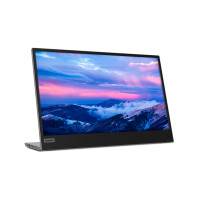 Produktbild för Lenovo L15 LED display 39,6 cm (15.6") 1920 x 1080 pixlar Full HD Svart, Grå
