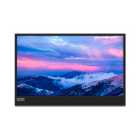 Produktbild för Lenovo L15 LED display 39,6 cm (15.6") 1920 x 1080 pixlar Full HD Svart, Grå