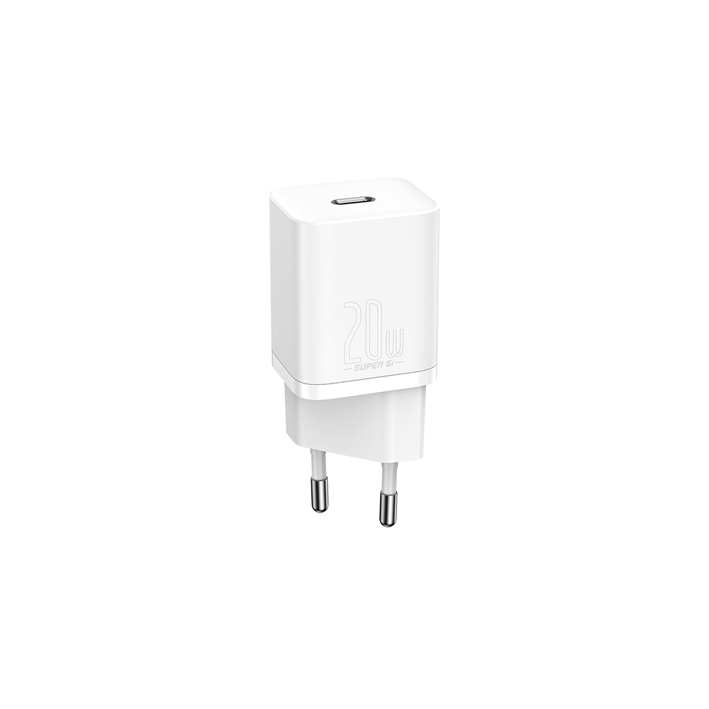 Produktbild för Baseus TZCCSUP-B02 mobilladdare Universal Vit AC Snabb laddning inomhus