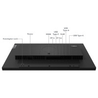 Produktbild för Lenovo ThinkVision T24m-29 LED display 60,5 cm (23.8") 1920 x 1080 pixlar Full HD IPS Svart