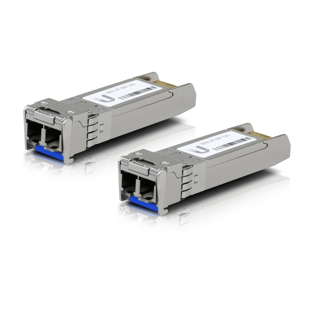 Produktbild för Ubiquiti UACC-OM-SM-10G-D-2 transceiver-moduler för nätverk Fiberoptik 10000 Mbit/s SFP+ 1310 nm