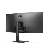Produktbild för AOC V5 CU34V5C LED display 86,4 cm (34") 3440 x 1440 pixlar Wide Quad HD Svart