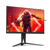 Produktbild för AOC AGON AG275QXN/EU LED display 68,6 cm (27") 2560 x 1440 pixlar Quad HD Svart, Röd