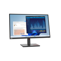 Produktbild för Lenovo ThinkVision T27p-30 LED display 68,6 cm (27") 3840 x 2160 pixlar 4K Ultra HD Svart