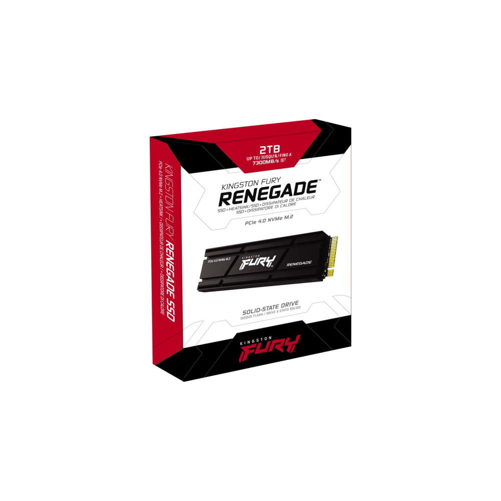 Produktbild för Kingston Technology FURY Renegade M.2 2 TB PCI Express 4.0 3D TLC NVMe
