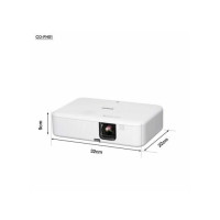 Miniatyr av produktbild för Epson CO-FH01 datorprojektorer 3000 ANSI-lumen 3LCD 1080p (1920x1080) Vit