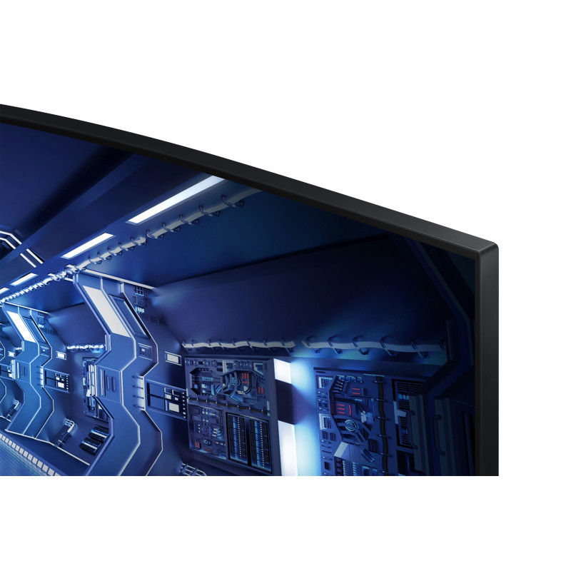 Produktbild för Samsung Odyssey C34G55TWWP platta pc-skärmar 86,4 cm (34") 3440 x 1440 pixlar UltraWide Dual Quad HD LED Svart