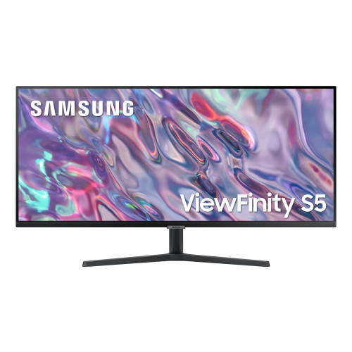 SAMSUNG Samsung ViewFinity S5 S50GC platta pc-skärmar 86,4 cm (34") 3440 x 1440 pixlar UltraWide Quad HD LED Svart