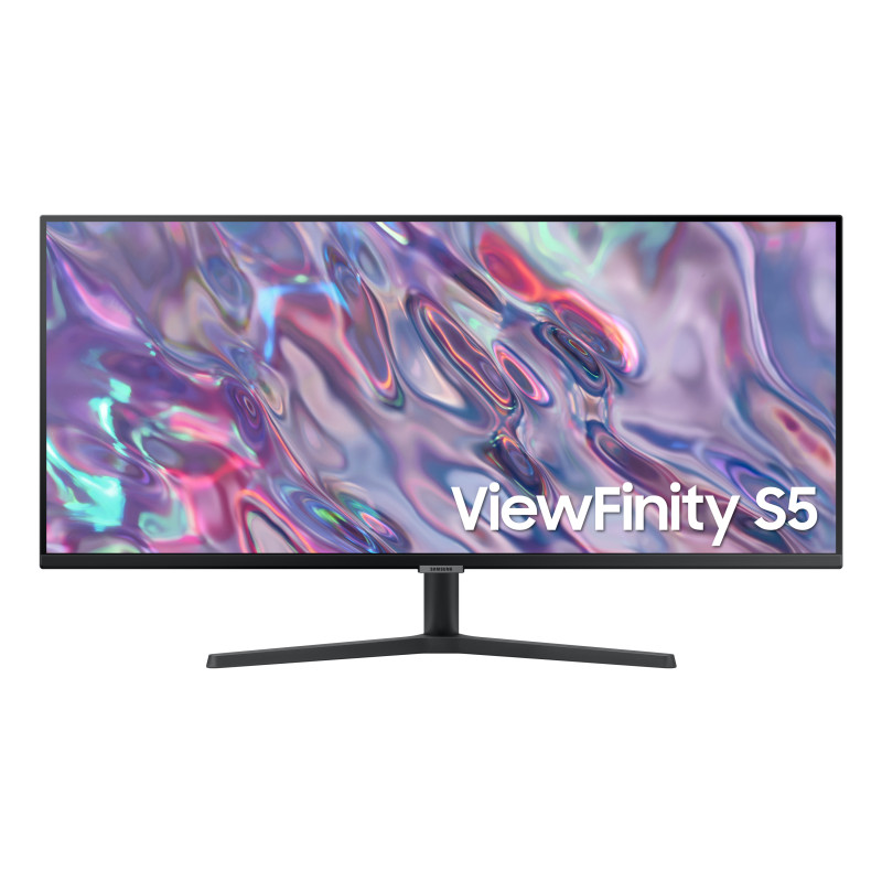 Produktbild för Samsung ViewFinity S5 S50GC platta pc-skärmar 86,4 cm (34") 3440 x 1440 pixlar UltraWide Quad HD LED Svart