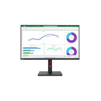 Produktbild för Lenovo ThinkVision T32h-30 LED display 80 cm (31.5") 2560 x 1440 pixlar Quad HD Svart