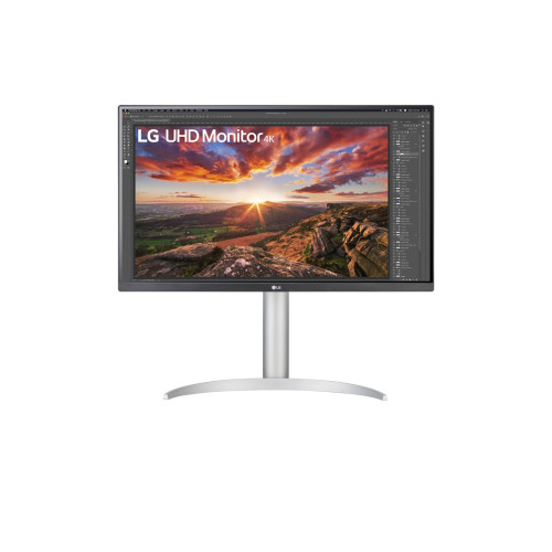 LG Electronics LG 27UP85NP-W platta pc-skärmar 68,6 cm (27") 3840 x 2160 pixlar 4K Ultra HD LED Silver
