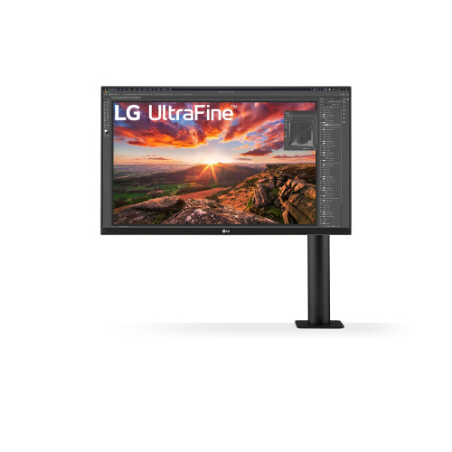 LG Electronics LG UltraFine Ergo LED display 68,6 cm (27") 3840 x 2160 pixlar 4K Ultra HD Svart