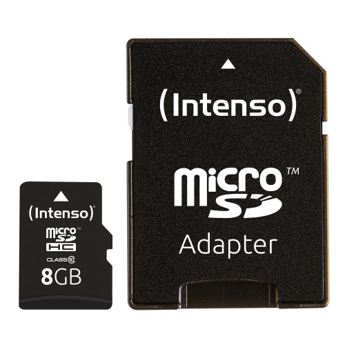 Intenso Intenso 8GB MicroSDHC Klass 10