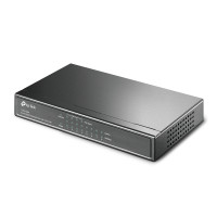 Produktbild för TP-Link TL-SG1008P nätverksswitchar Ohanterad Gigabit Ethernet (10/100/1000) Strömförsörjning via Ethernet (PoE) stöd Hasselnöt