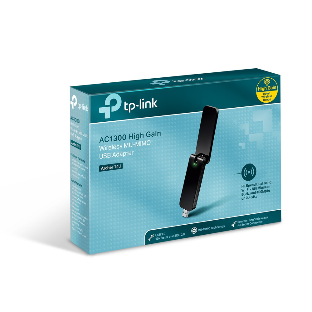 Produktbild för TP-Link Archer T4U WLAN 867 Mbit/s