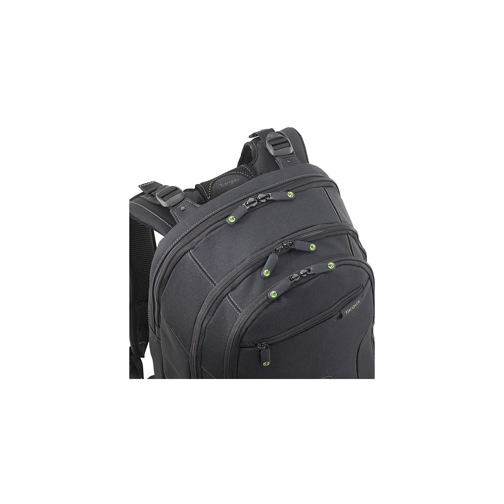 Produktbild för Targus TBB013EU väskor bärbara datorer 39,6 cm (15.6") Ryggsäcksfodral Svart