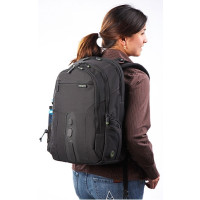 Produktbild för Targus TBB013EU väskor bärbara datorer 39,6 cm (15.6") Ryggsäcksfodral Svart