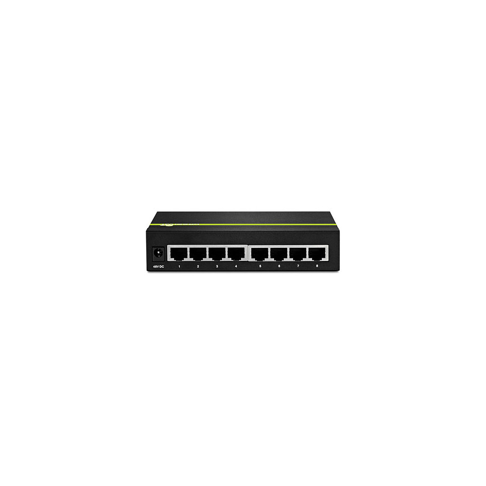 Produktbild för Trendnet TPE-TG80G nätverksswitchar Ohanterad Strömförsörjning via Ethernet (PoE) stöd Svart