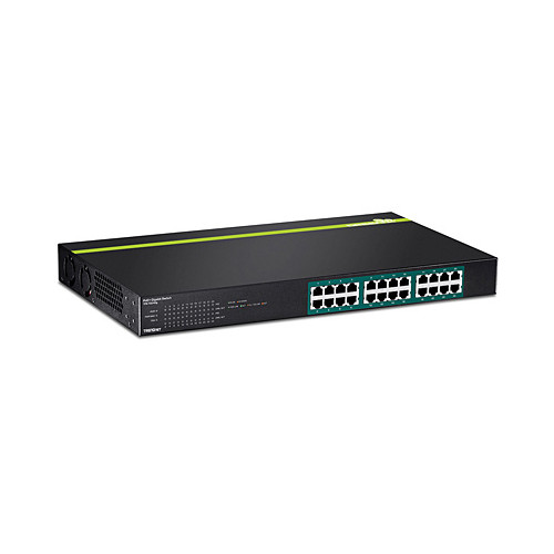 TRENDnet Trendnet TPE-TG240G nätverksswitchar Ohanterad L2 Gigabit Ethernet (10/100/1000) Strömförsörjning via Ethernet (PoE) stöd Svart