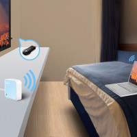 Produktbild för TP-Link TL-WR802N trådlös router Snabb Ethernet Singel-band (2,4 GHz) Blå, Vit