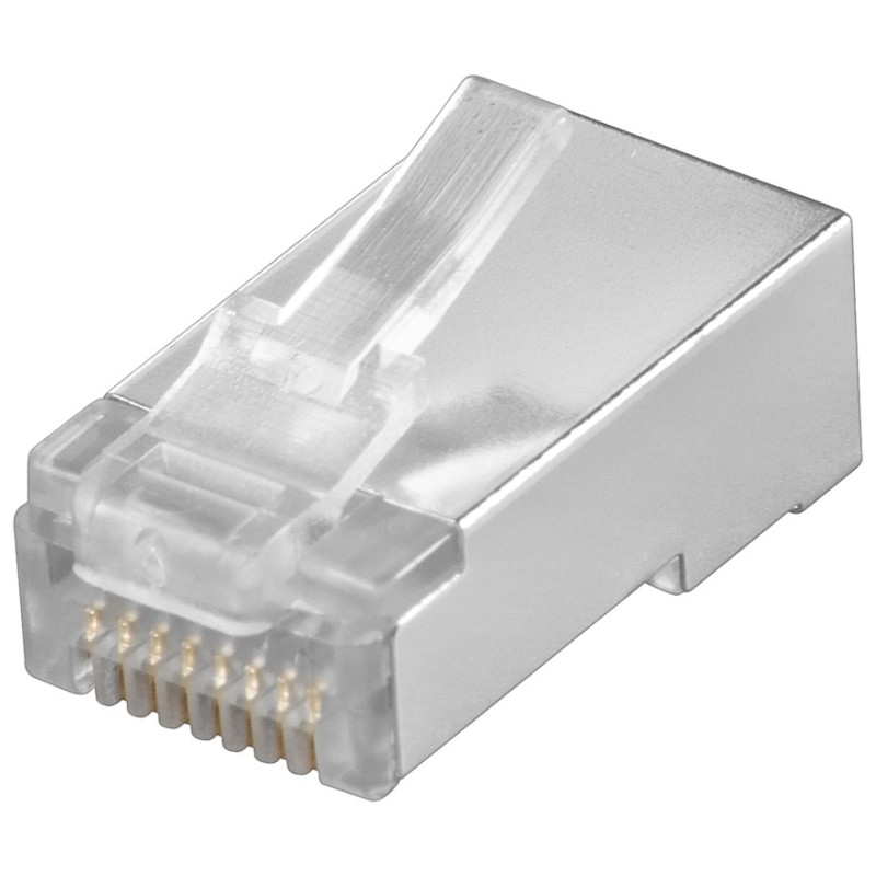 Produktbild för Goobay 15016 kabelkontakter RJ45 Transparent