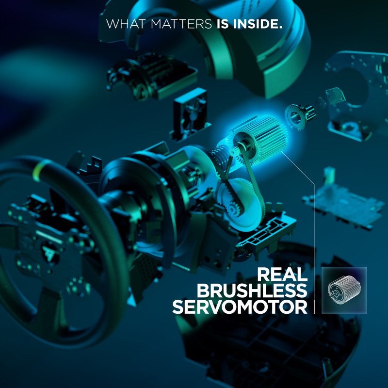 Produktbild för Thrustmaster 4460133 spelkonsoler Svart Ratt + Pedaler PC, Xbox One