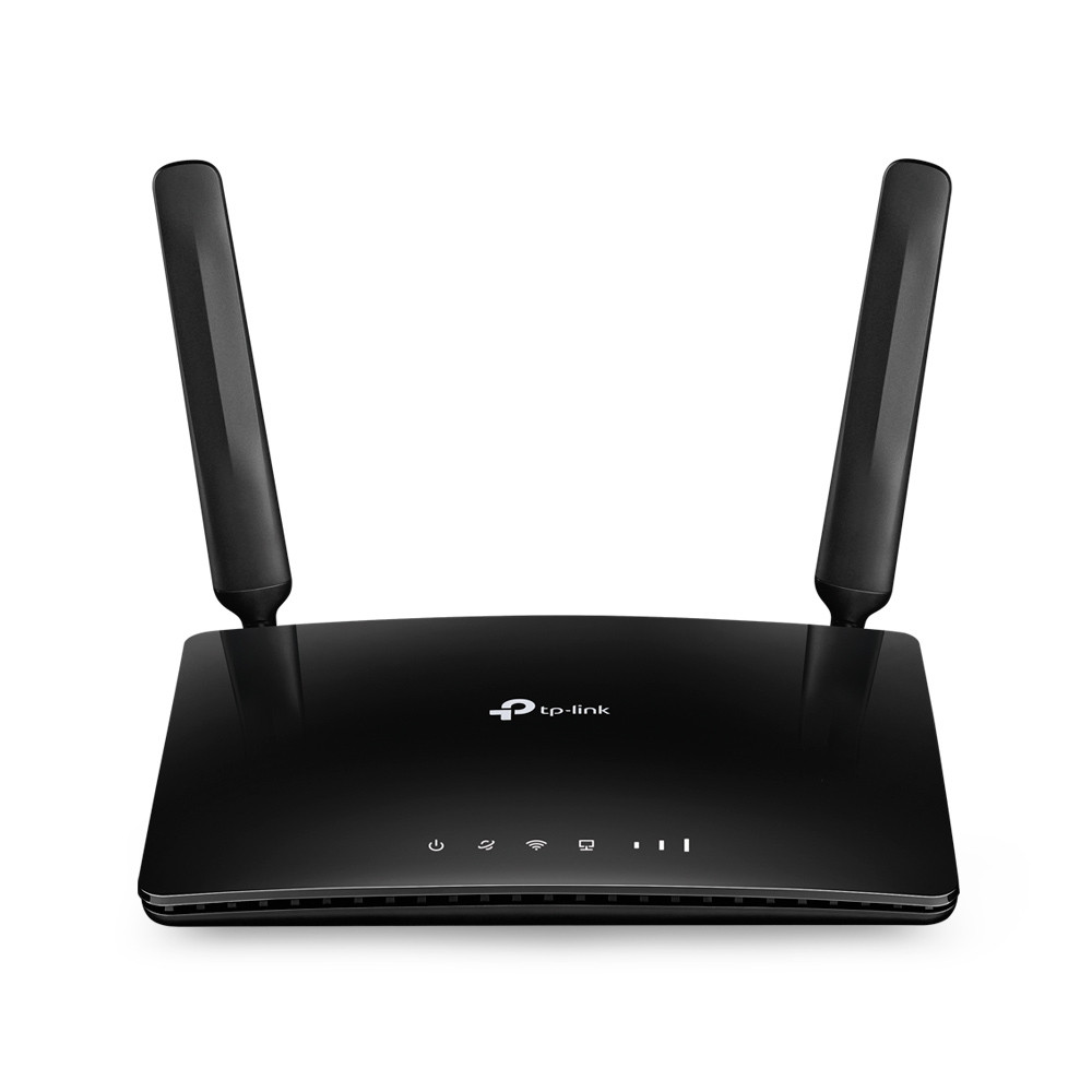 Produktbild för TP-Link TL-MR6400 trådlös router Snabb Ethernet Singel-band (2,4 GHz) 4G Svart