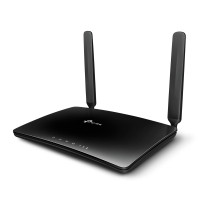 Produktbild för TP-Link TL-MR6400 trådlös router Snabb Ethernet Singel-band (2,4 GHz) 4G Svart