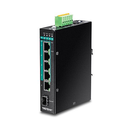 TRENDnet Trendnet TI-PG541i hanterad L2+ Gigabit Ethernet (10/100/1000) Strömförsörjning via Ethernet (PoE) stöd Svart