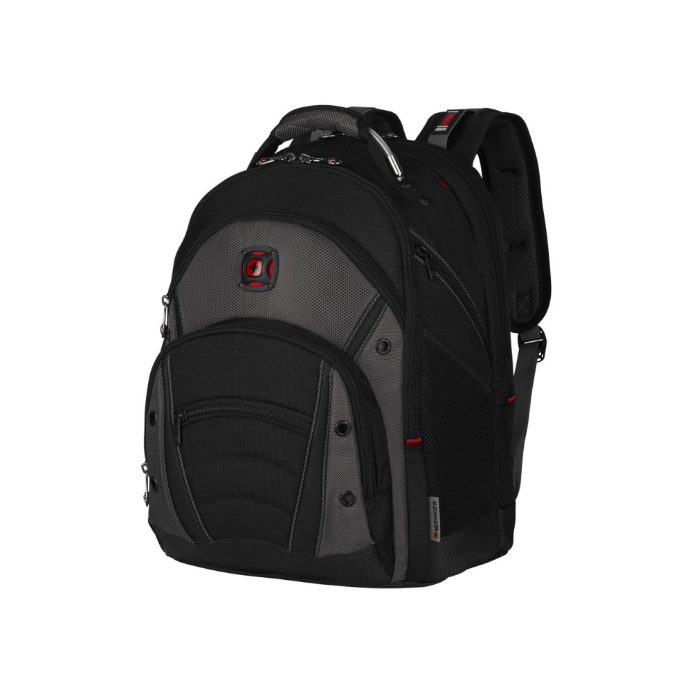 Produktbild för Wenger/SwissGear Synergy ryggsäckar Fritidsryggsäck Svart, Grå Polyester