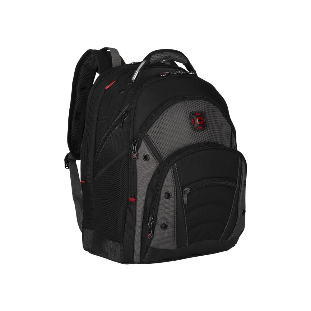 Produktbild för Wenger/SwissGear Synergy ryggsäckar Fritidsryggsäck Svart, Grå Polyester