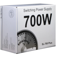 Produktbild för Inter-Tech SL-700 Plus strömförsörjningsenheter 700 W 20+4 pin ATX ATX Silver