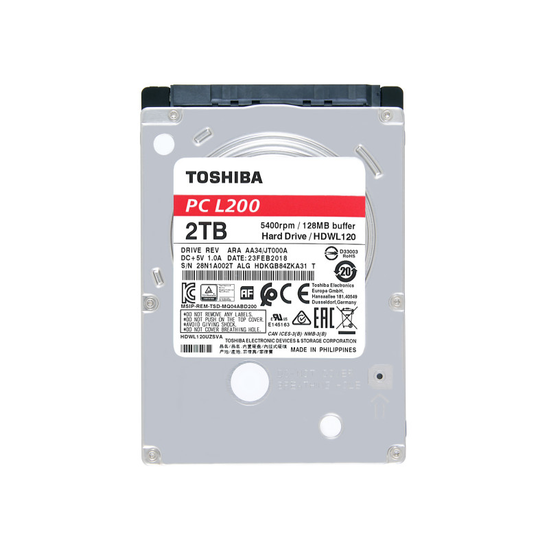 Produktbild för Toshiba L200 2.5" 2 TB Serial ATA III