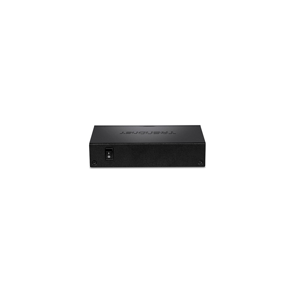 Produktbild för Trendnet TPE-LG50 nätverksswitchar Ohanterad Gigabit Ethernet (10/100/1000) Strömförsörjning via Ethernet (PoE) stöd Svart