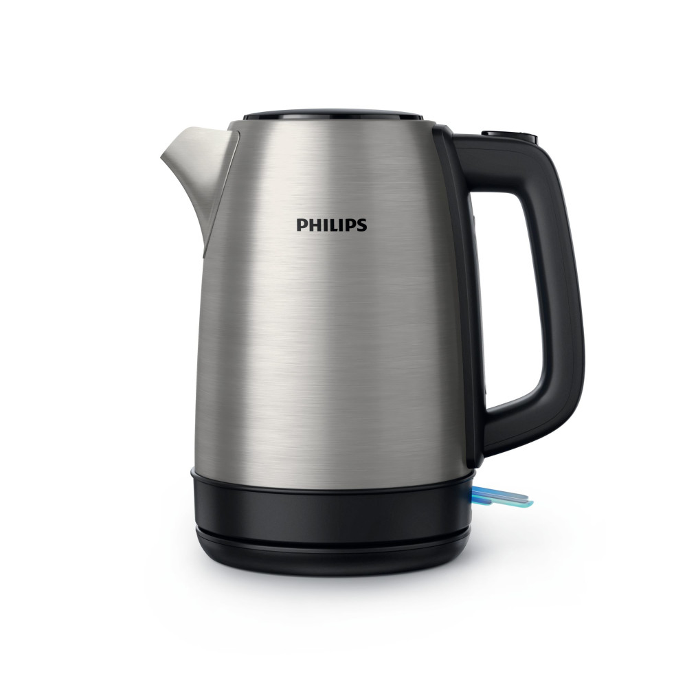 Produktbild för Philips Daily Collection HD9350/91 vattenkokare 1,7 l 2200 W Svart, Rostfritt stål