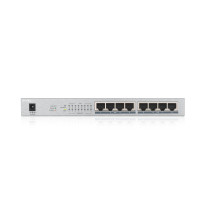 Produktbild för Zyxel GS1008HP Ohanterad Gigabit Ethernet (10/100/1000) Strömförsörjning via Ethernet (PoE) stöd Grå
